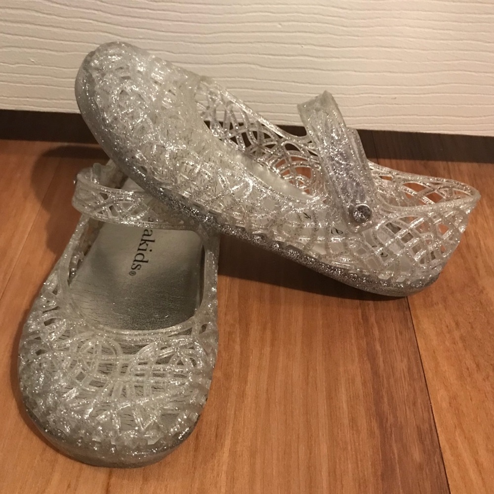 Glitter Jelly Shoes- sz 9 toddler