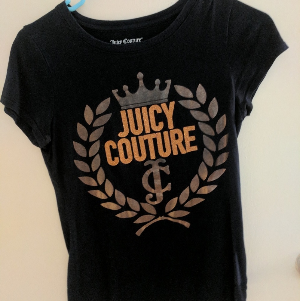 Navy blue Juicy Couture top