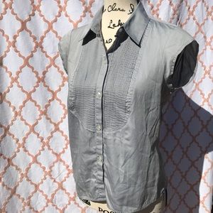 EUC Grey Calvin Klein blouse.