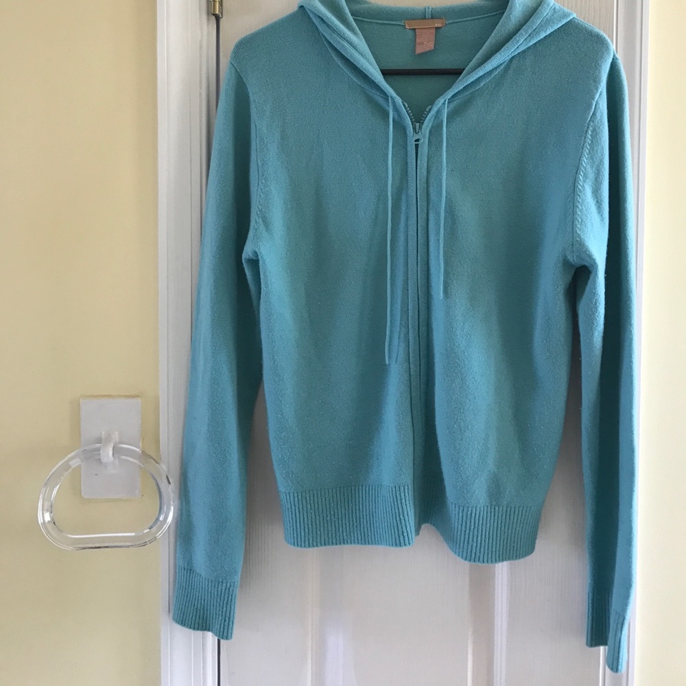 💫5for $25 Teal soft zipper sweater