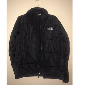 North face puffer jacket (black)