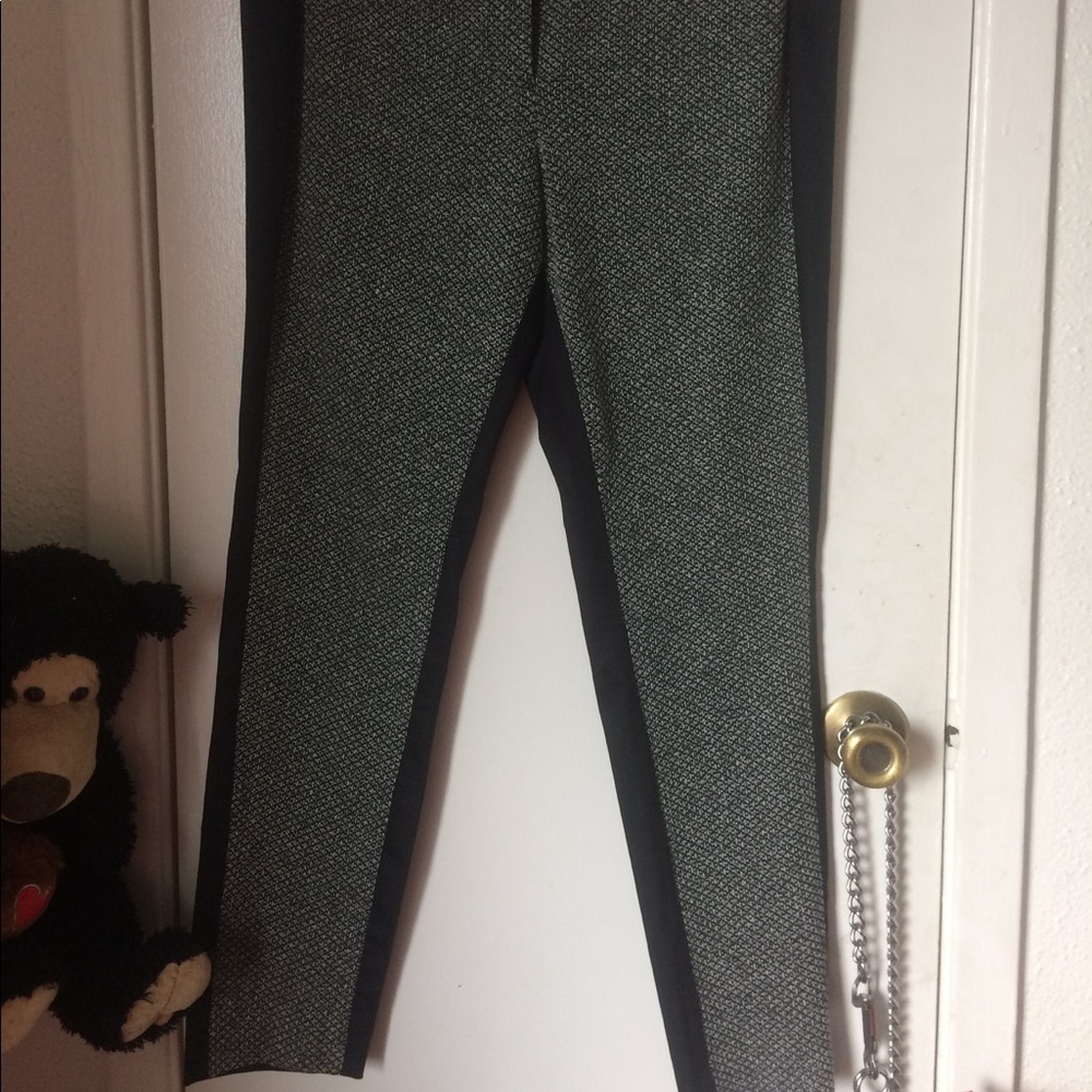 Twill Front / Black Back Slacks