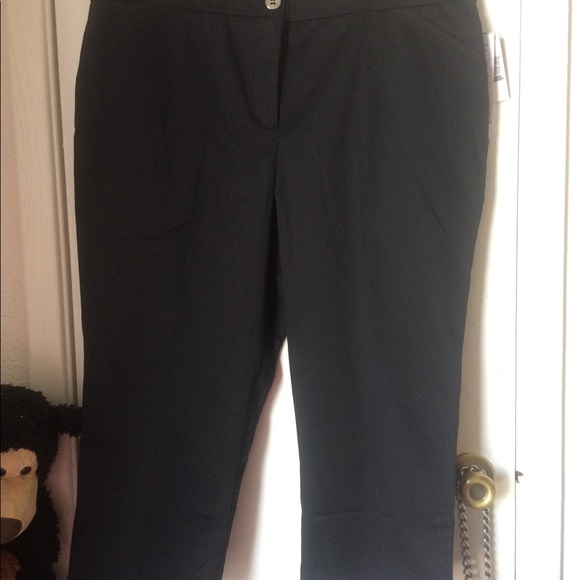 Twill Front / Black Back Slacks - Picture 4 of 8