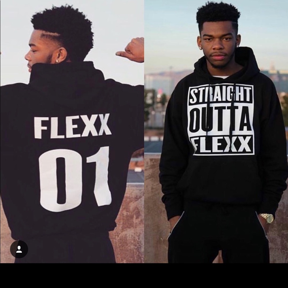 Straight out of FLEXX hoodie