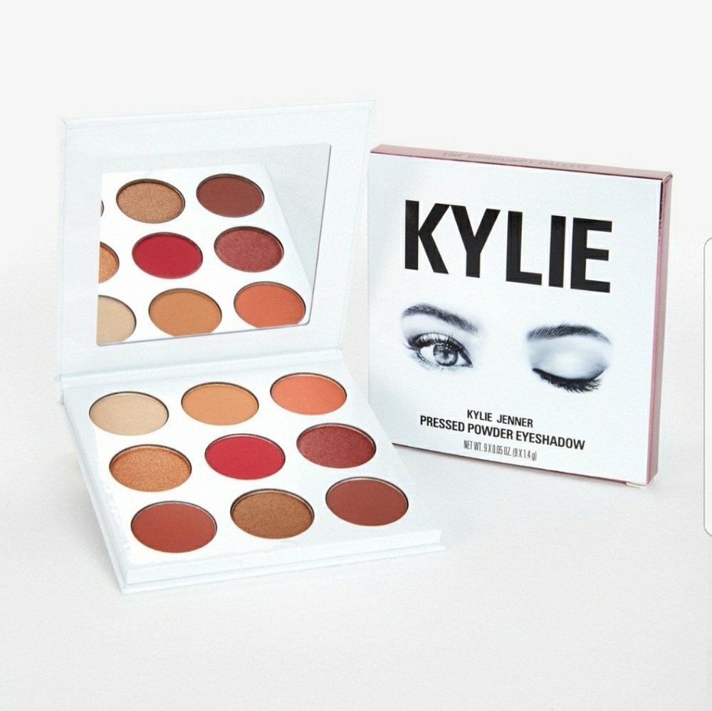 Kylie cosmetics burgundy eyeshadow palette