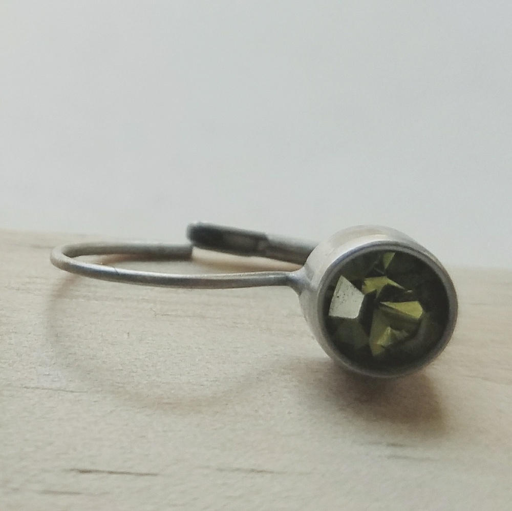Peridot earrings