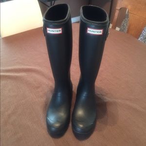 Hunter rain boots