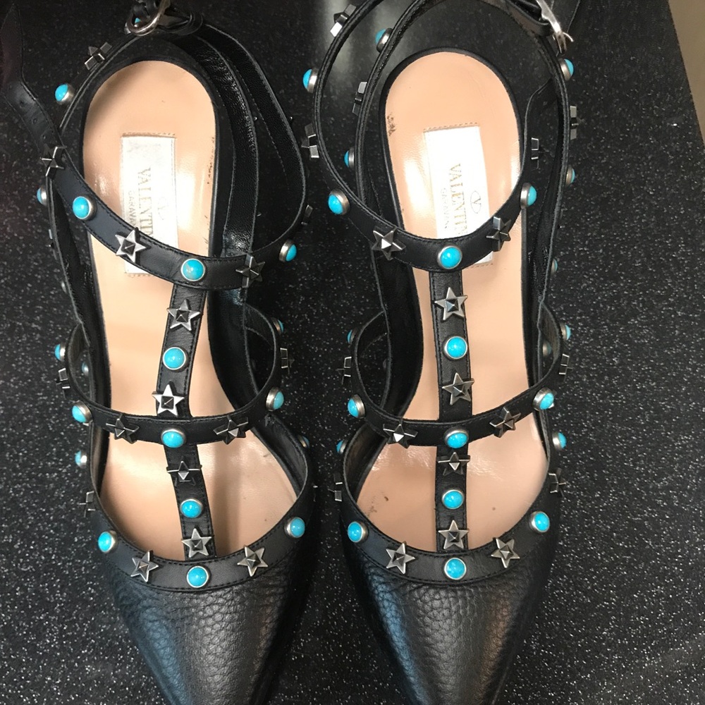 Valentino rock stud heels