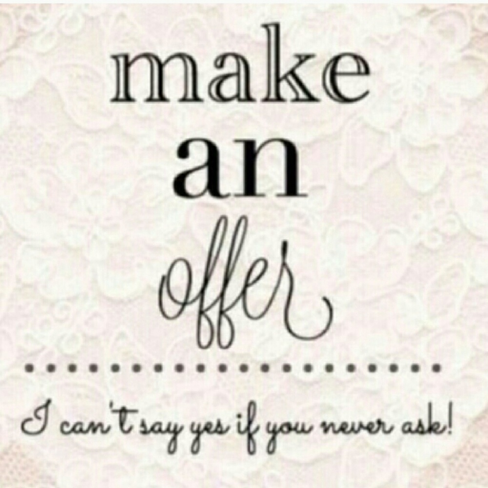 Make me an offer!