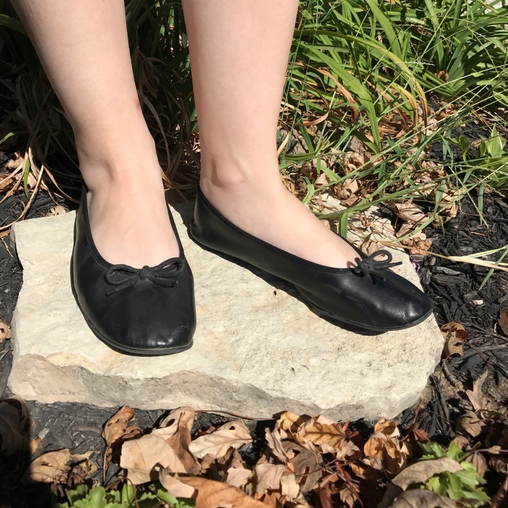 Black flats