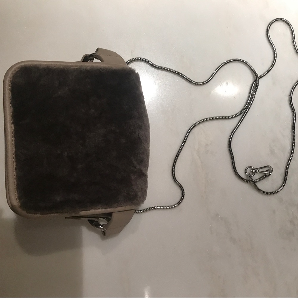 All saints furry purse