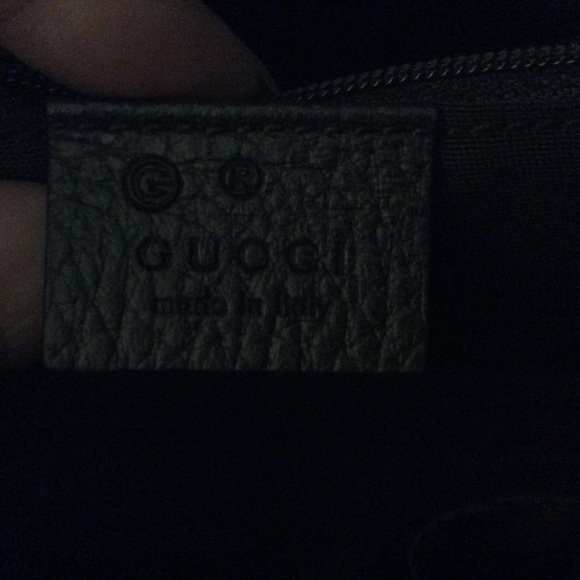 dark chocolate brown leather authentic Gucci bag - Picture 6 of 7