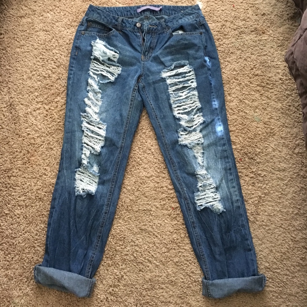 NWOT. Boom Boom Relaxed Fit Boyfriend Style Jeans