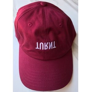NEW- FIRM PRICE - TURNT red gym baseball dad hat