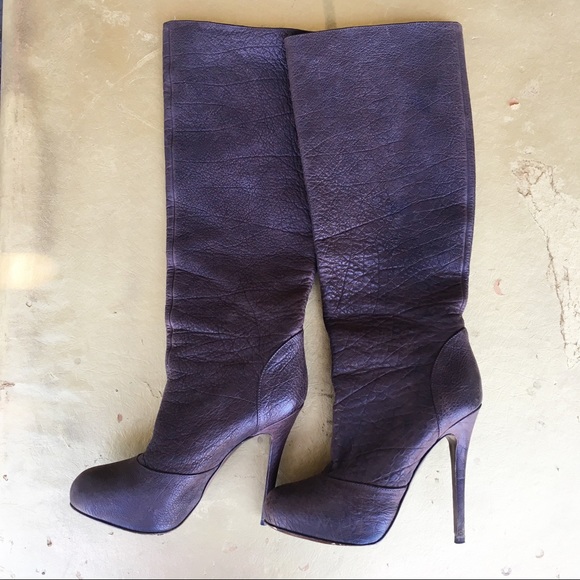 Vera Wang Lavender Label Shoes - Vera Wang Lavender Knee High Boots