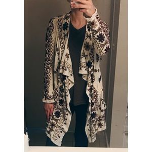 Biya by Johnny Was Embroidered Sweater