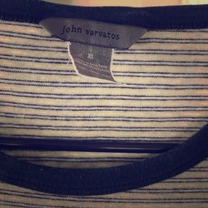 John Varvatos striped shirt