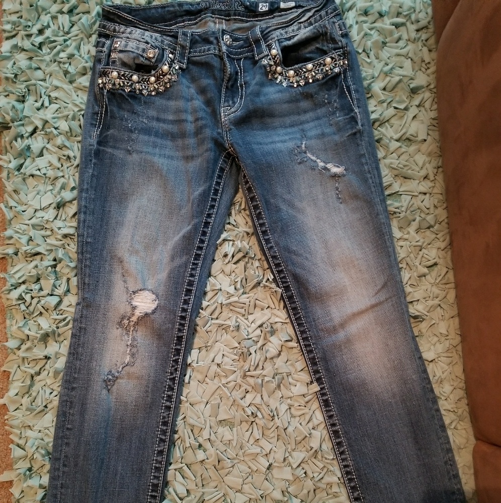 Women's size 29 regular miss me skinny jeans
