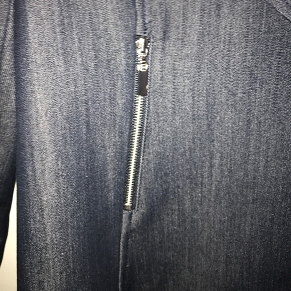 NWT TAHARI ARTHUR LEVINE Chambray Blue Jacket - Picture 5 of 6