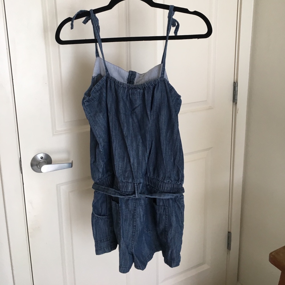Romper w/adjustable ties - Picture 2 of 4