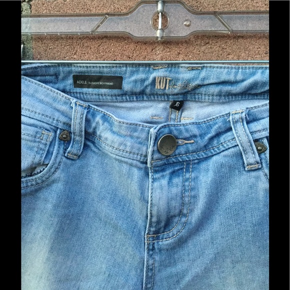 KUT FROM THE CLOTH ADELE SLOUCHY BOYFRIEND JEANS. - Picture 5 of 7