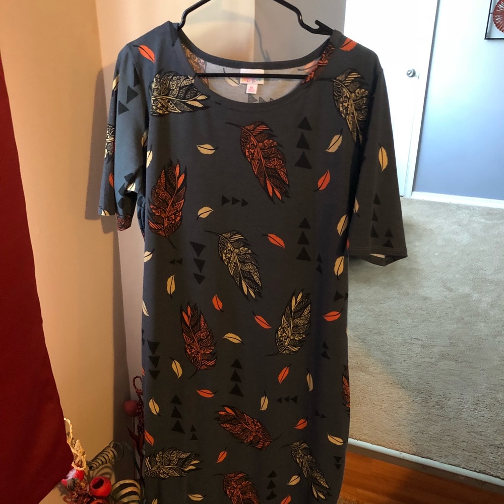 Lularoe Julia dress- Fall pattern!!