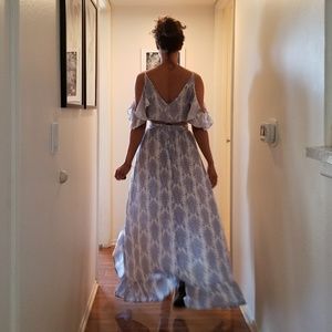 crop top and skirt set