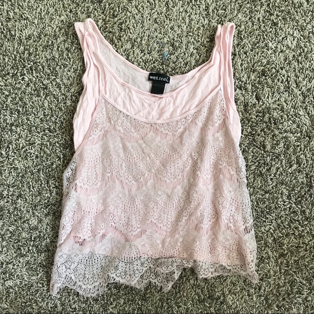 Light pink tank
