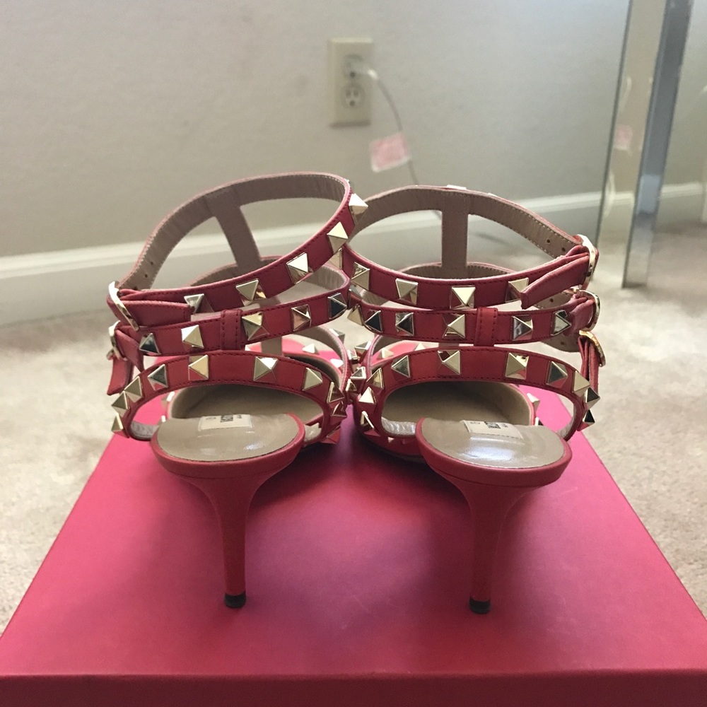Valentino Rockstud Coral SZ 39.5 - Picture 5 of 8