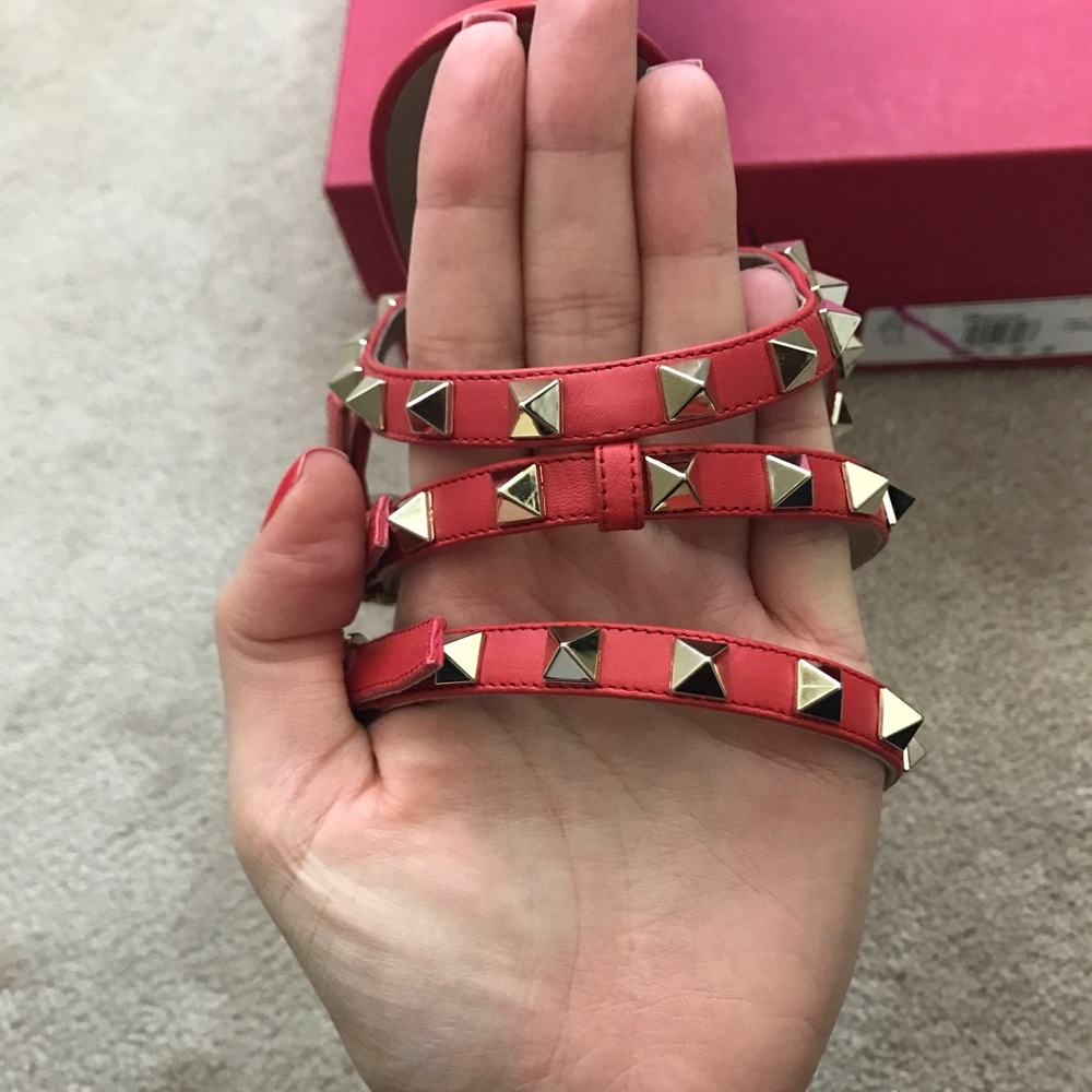 Valentino Rockstud Coral SZ 39.5 - Picture 6 of 8