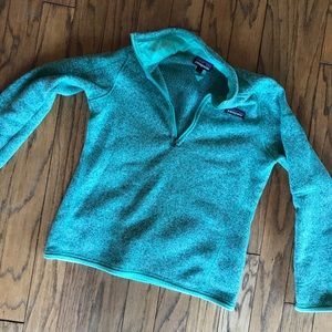 BRAND NEW Patagonia 1/4-zip fleece pullover.