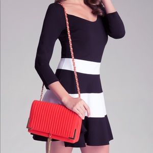 Coral Cross body Bebe bag