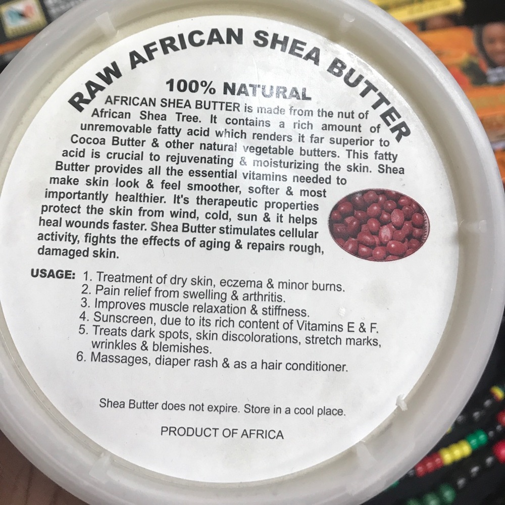 2 Raw African Shea Butter 100% Natural