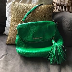 REAL Bright Green Michael Kors handbag