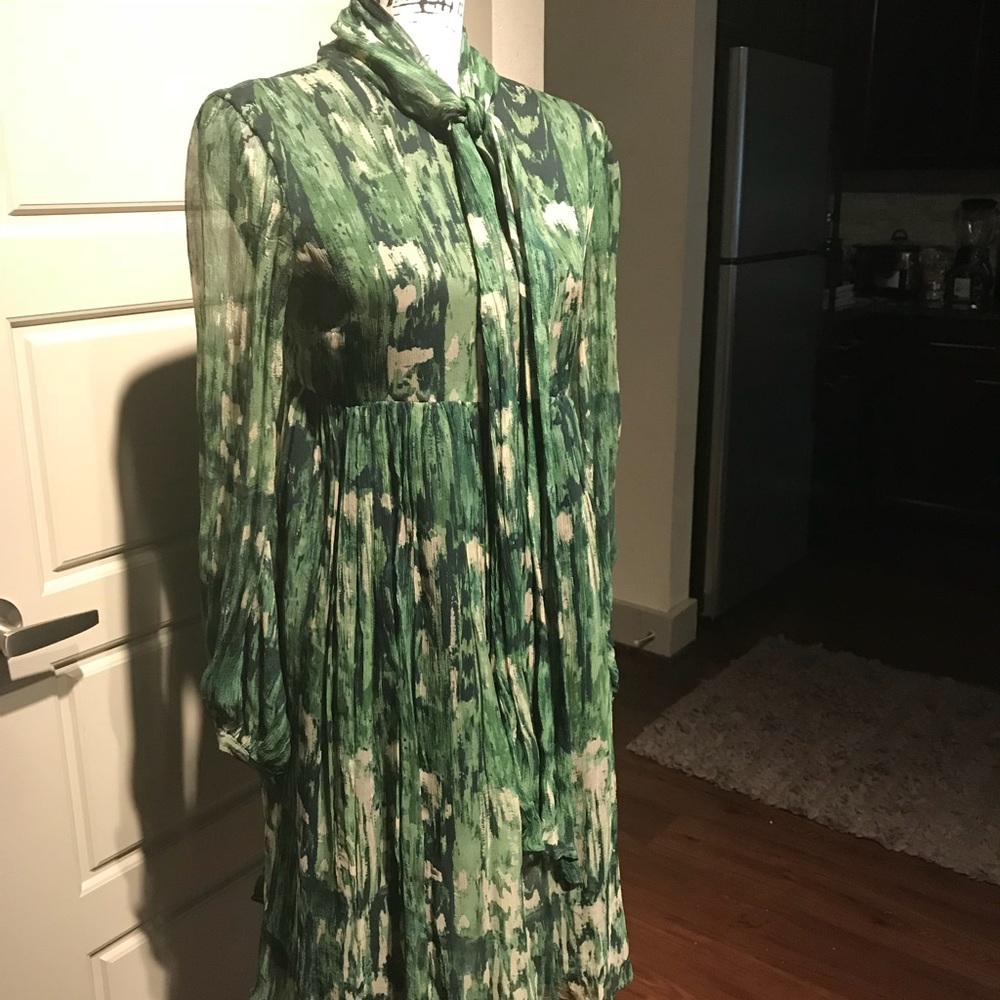 Zara Evergreen Flounce Dress