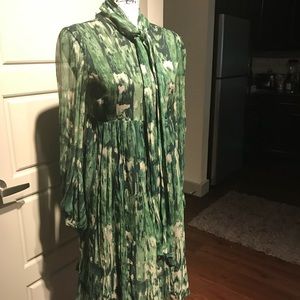 Zara Evergreen Flounce Dress