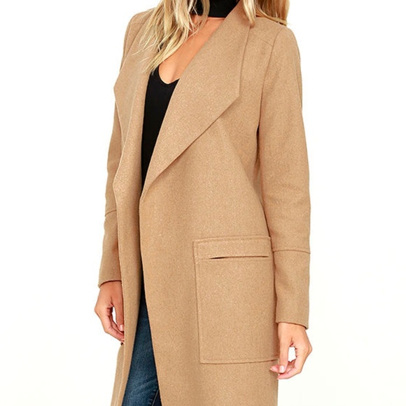 long tan coats