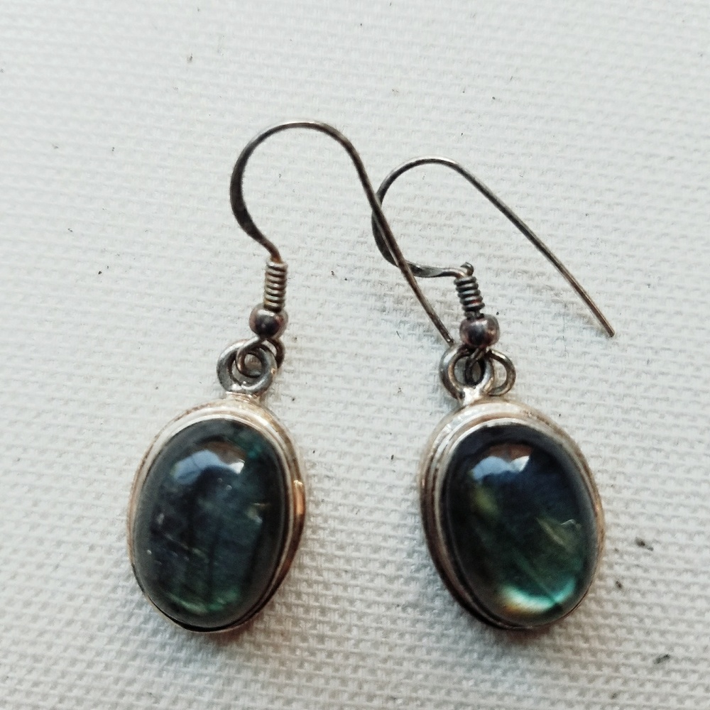 Natural stone earrings