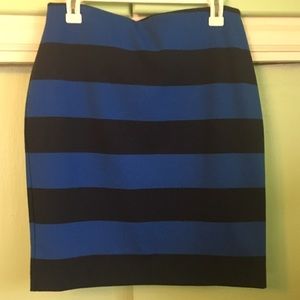 💙Striped Pencil Skirt💙