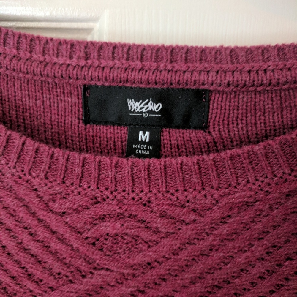 Target Fall/Winter Maroon Dress Size M - Picture 3 of 4