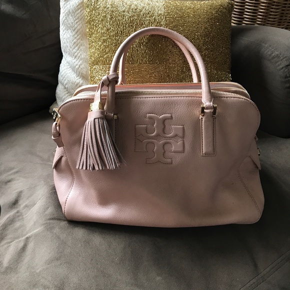 REAL Tory Burch light pink satchel - Picture 1 of 3