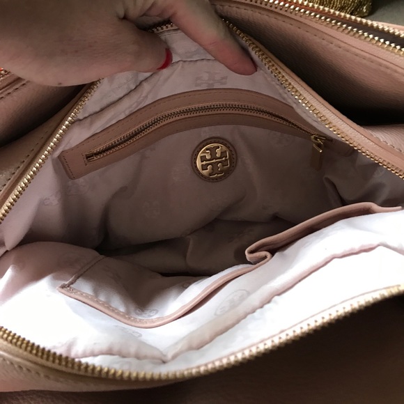 REAL Tory Burch light pink satchel - Picture 3 of 3