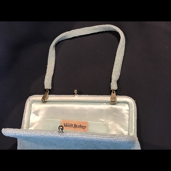 REDUCED SHIPPING! ELEGANT VINTAGE BEADED BAG ~ GREAT CONDITION - Picture 4 of 4