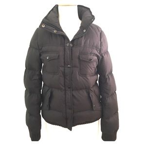 J.Crew hooded puffer jacket