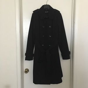 Calvin Klein Black Trench Coat