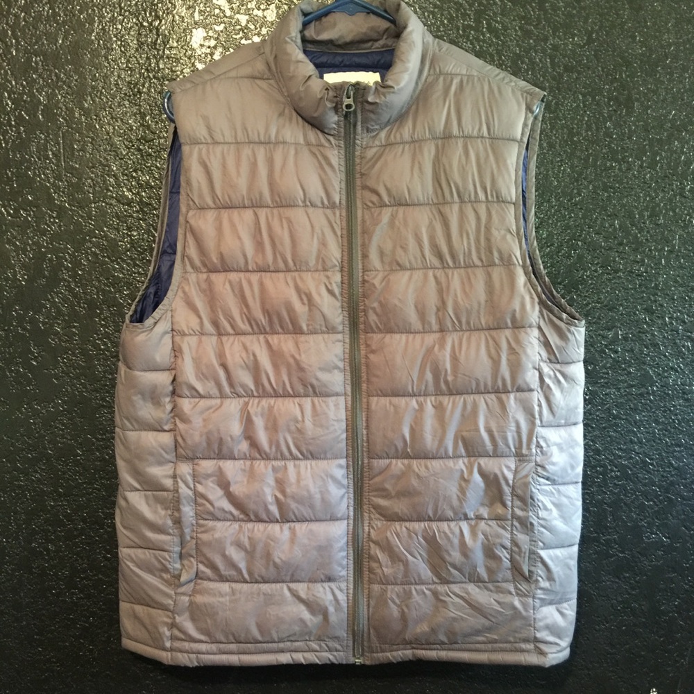 Men's Gray Sonoma lightweight puffer vest