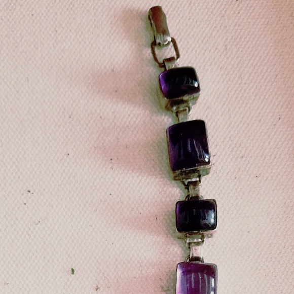 Amethyst bracelet - Picture 2 of 3