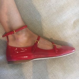 Miu Miu Patent Leather Flats