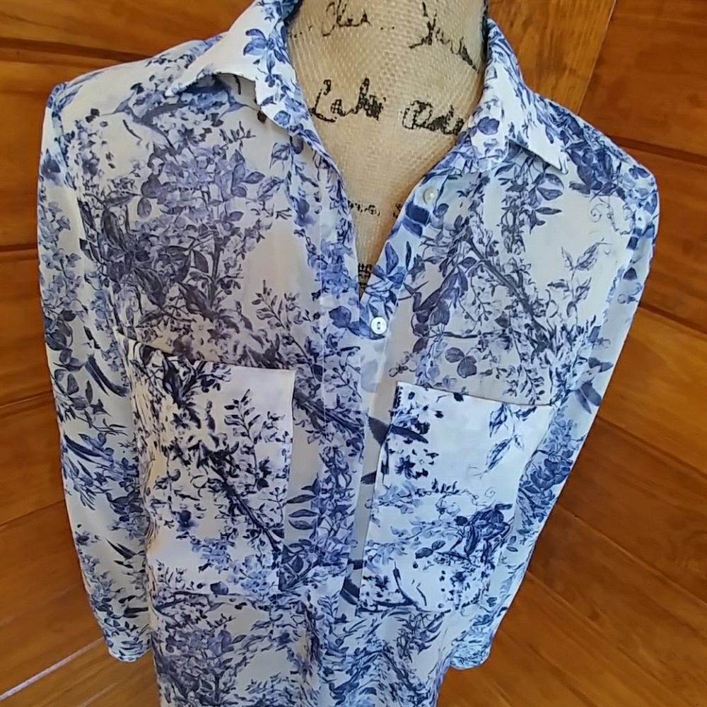 💙Zara Basic Top - Picture 4 of 5