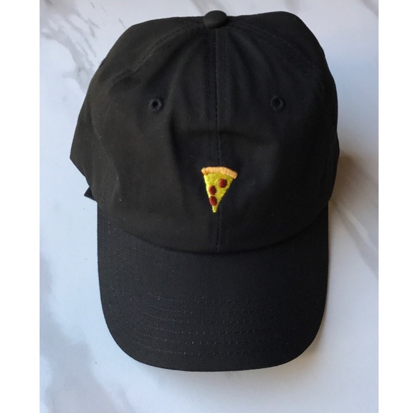 NEW-FIRM PRICE 🍕 Pizza black gym baseball dad hat - Picture 2 of 4